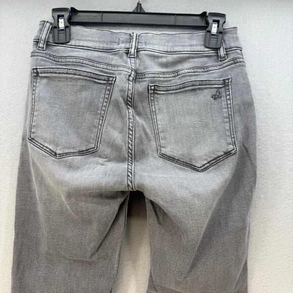 DL1961 Jeans Women's 28 (6) Grey Florence Skinny Mid Rise Instasculpt Ankle - Picture 3 of 15